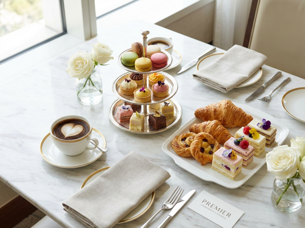 提供西式點心餐飲